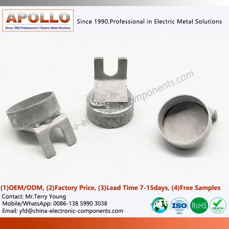 Copper Cap Contact For Electric Vehicle Fuse factory