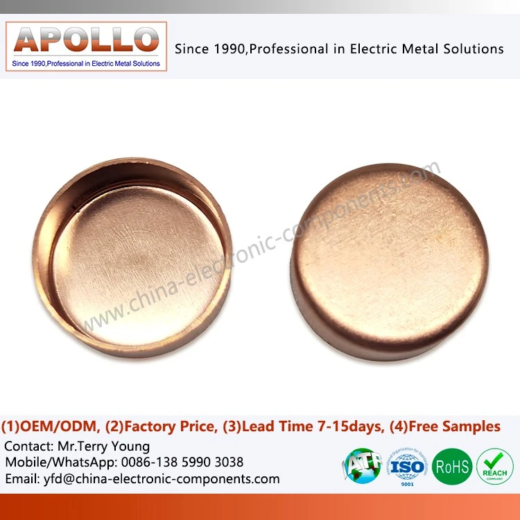 Copper Outer Cap For Eaton Bussmann Fuse factory