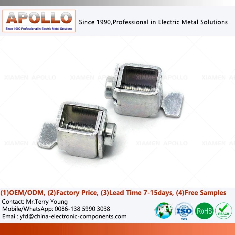 M5 Zinc Plated Screw Terminal Metal Clamp